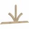 Ekena Millwork Richland Rough Sawn Timber Gable Bracket, Douglas Fir, 84"W x 38"H x 2"D x 4"F, 11/12 Pitch GBW084X38X0204RIC00RDF - alternate 5